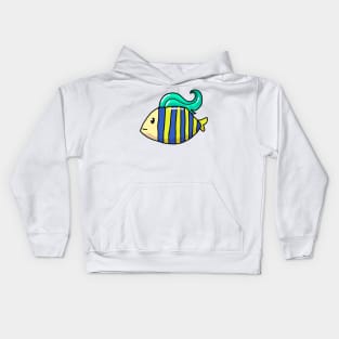 colorful fish Kids Hoodie